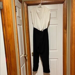 Glam Monochrome Jumpsuit